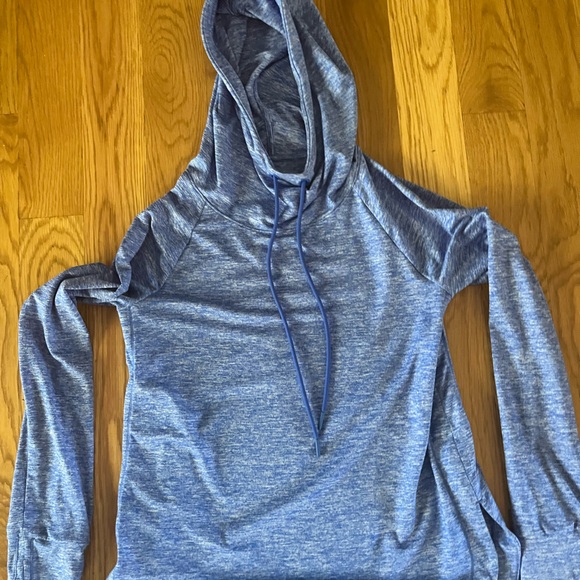 Athleta Tops - Athleta Uptempo Blue Hoodie Sweatshirt, women’s XS